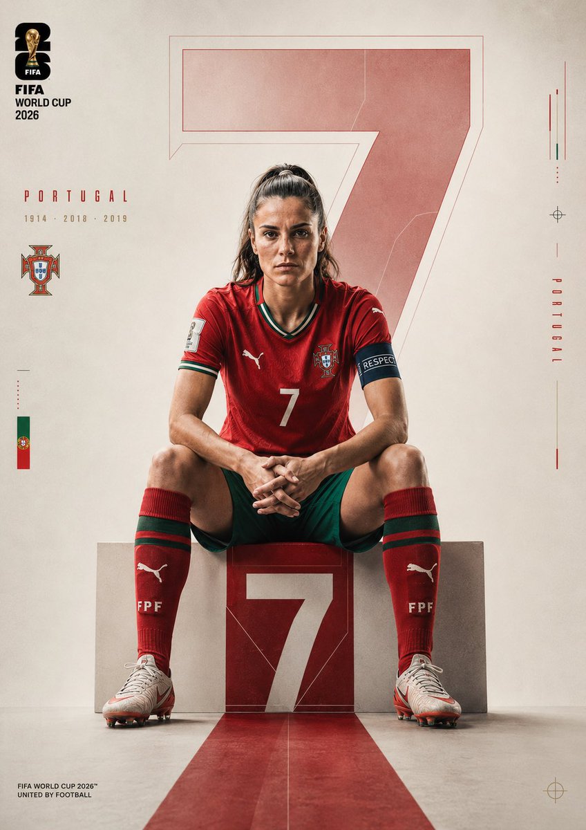 Portugal Football Campaign Poster