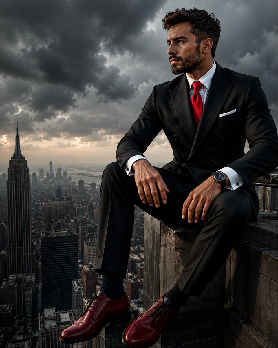 Colossal Male Model Skyscraper Artwork