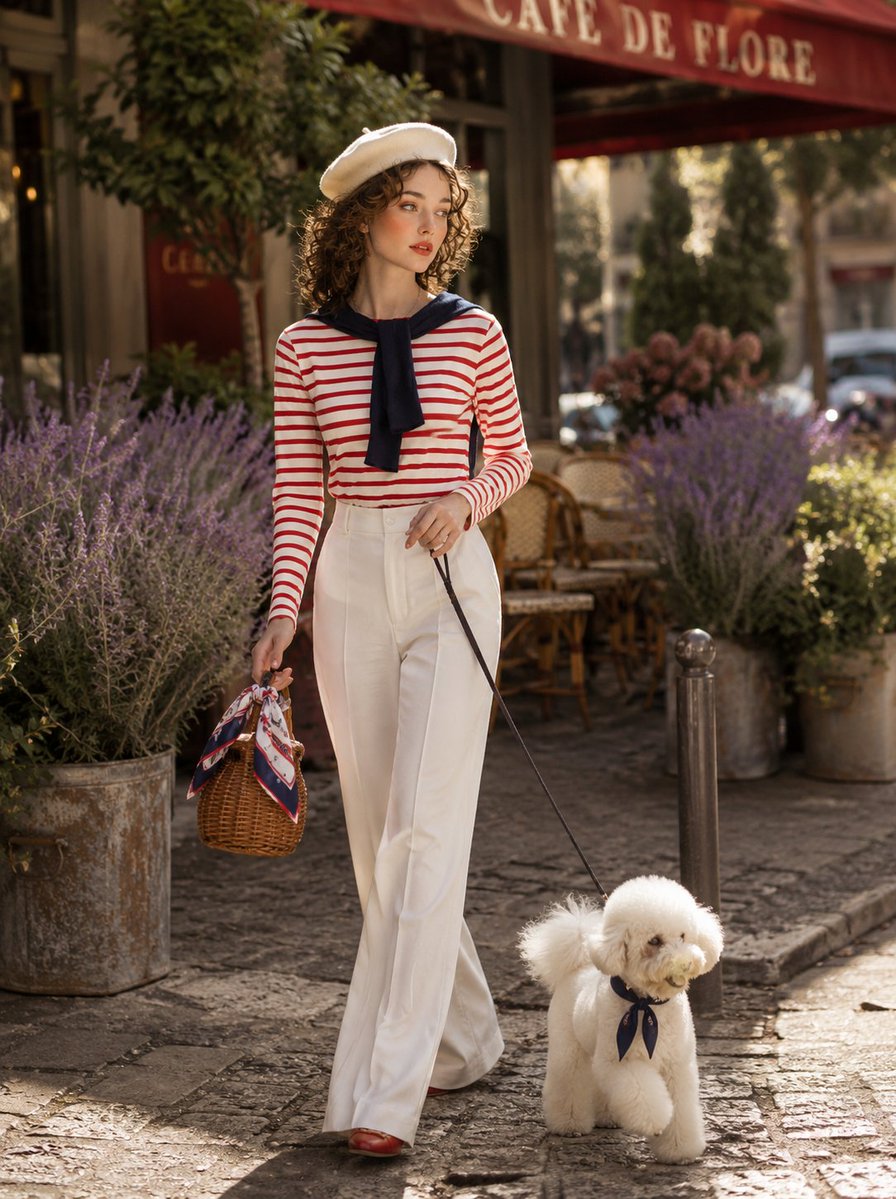 Parisian Café Lifestyle Photography