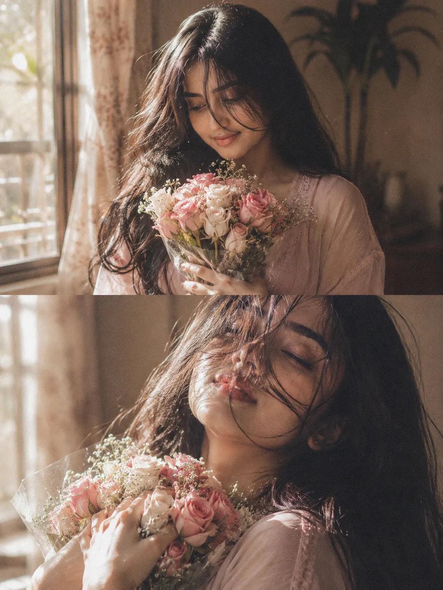 Dreamy Cinematic Woman Portrait