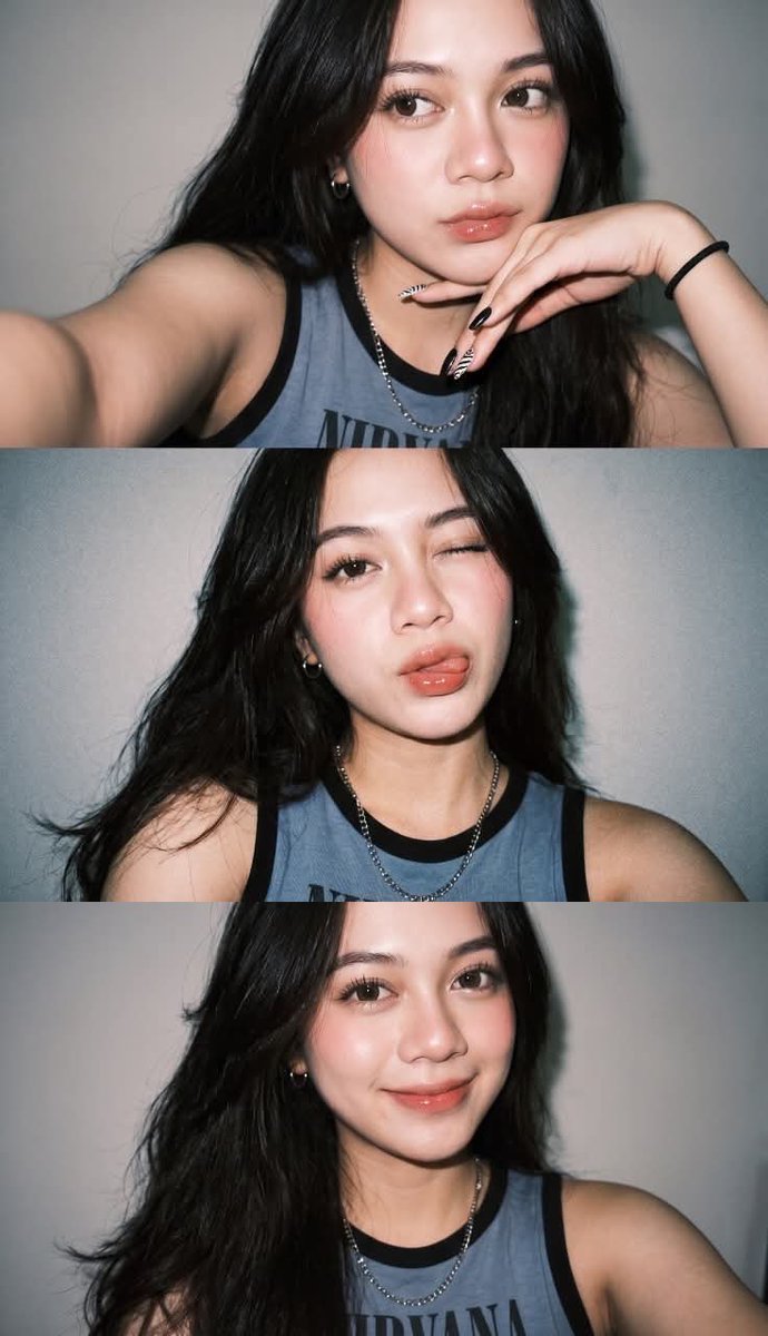 Y2K Instagram Flash Selfie Collage