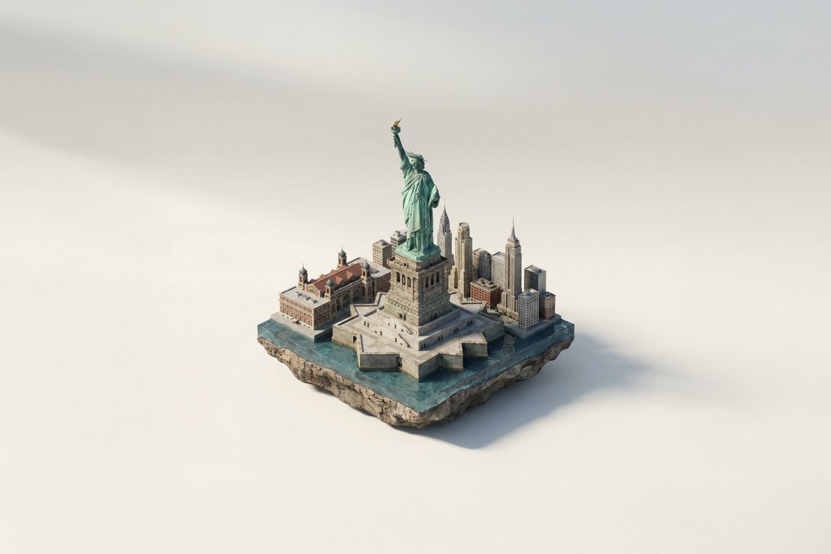 Famous Landmark 3D Miniature