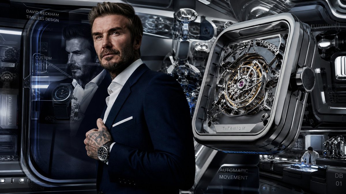 Futuristic Luxury Watch Ad