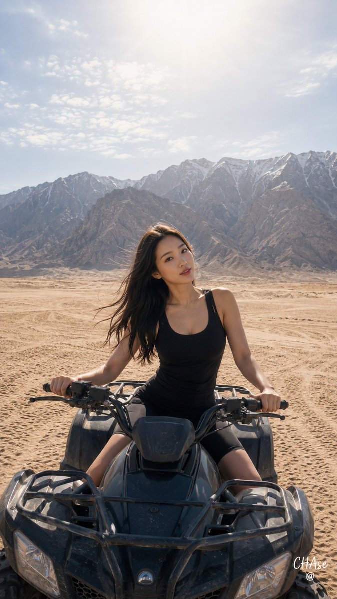 Desert ATV Safari Portrait