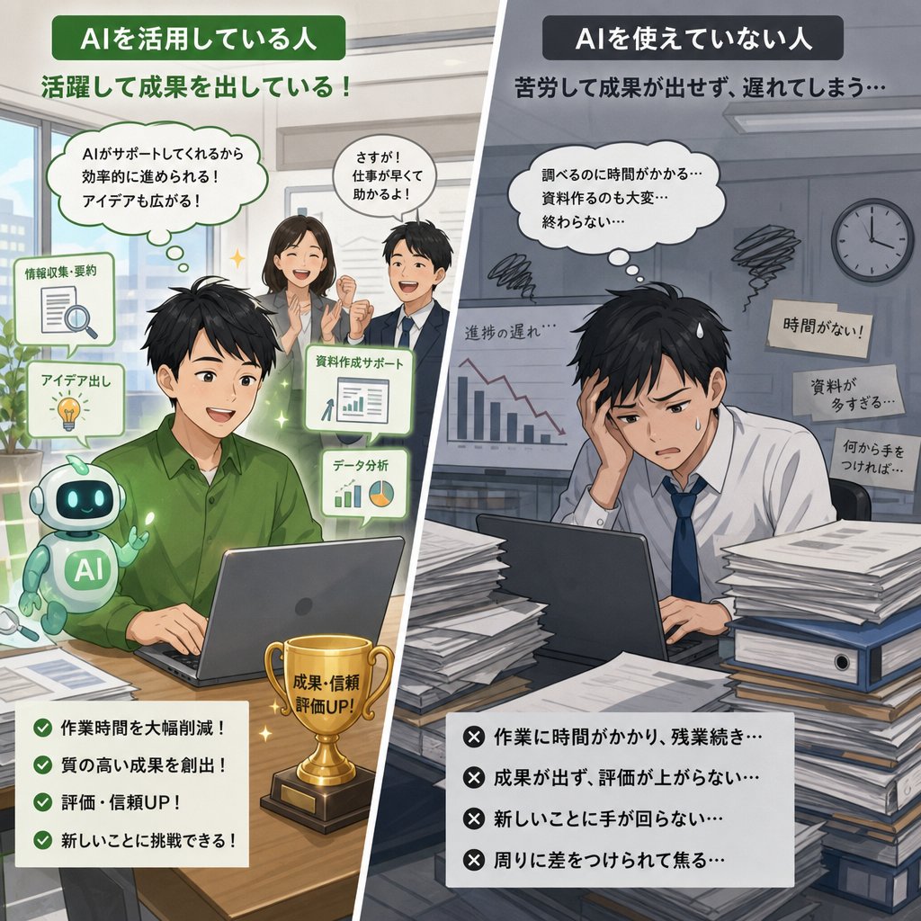 AI Use Comparison Infographic