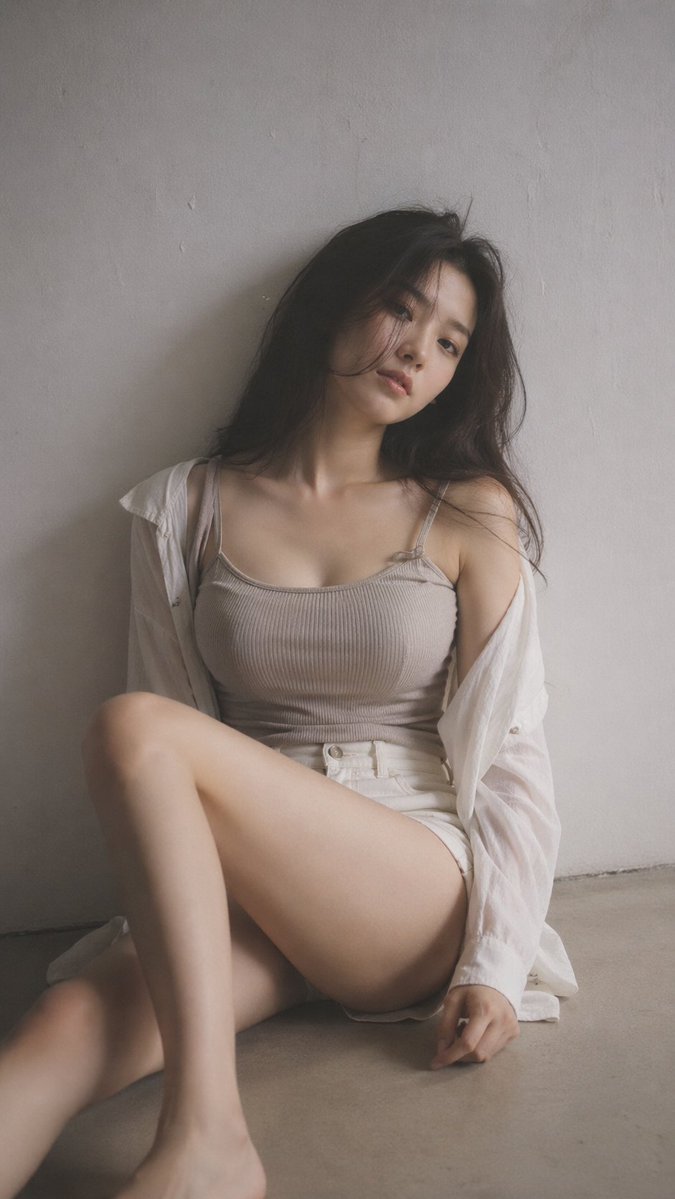 Misty Korean Editorial Portrait