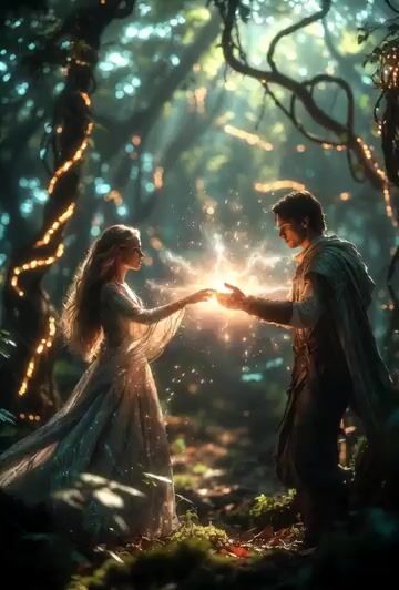 Cinematic Romantasy Scene Prompt