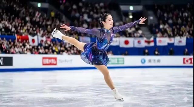 Ice Skating Video Prompt with Technical Constraints