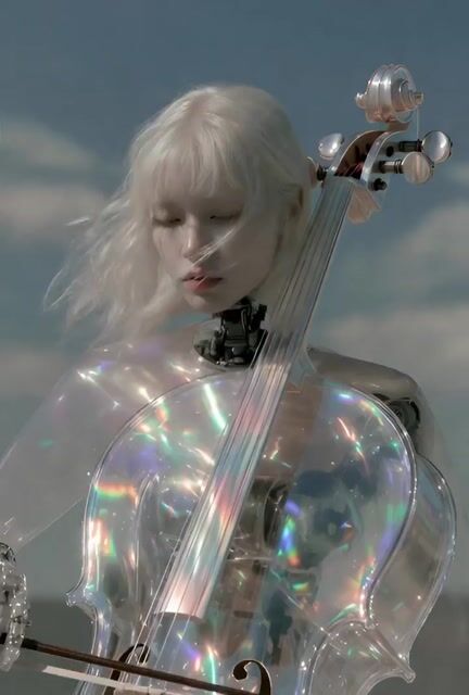 Surreal futuristic video prompt