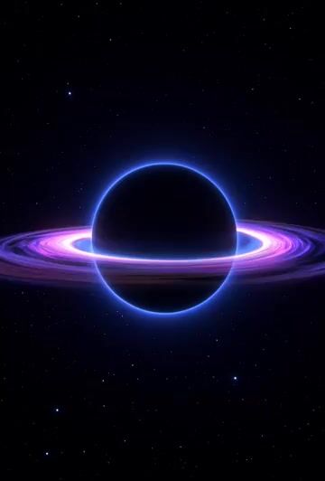 Cinematic Flight Towards a Supermassive Black Hole