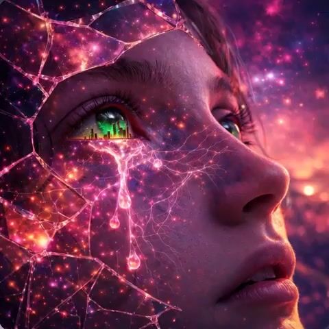 Grok Imagine prompt for a hyper-realistic, surreal woman's portrait video
