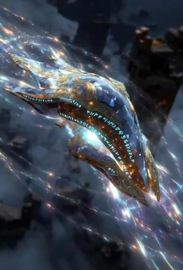 Video Generation Prompt: Advanced Atlantean Drone