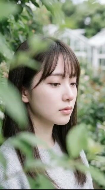 Cinematic slow motion with gentle breeze and soft sunlight