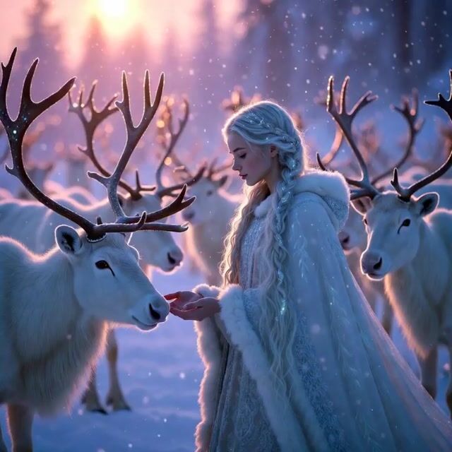 Winter Fairy Tale Video Prompt