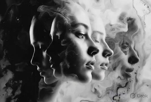 Surreal Black and White Photograph Prompt