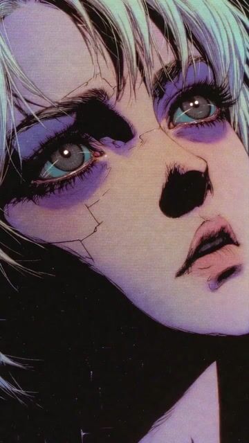 Cyberpunk Anime Woman Portrait in 90s OVA Style