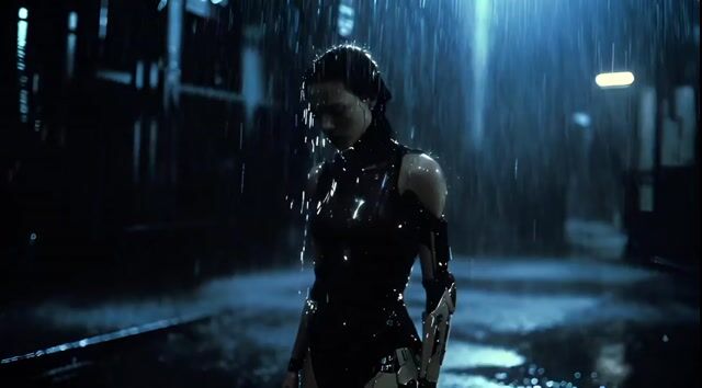 Hollywood color grading test: Cool Blue / Low-Key Moody