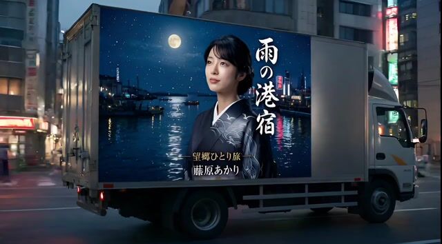 Ad Truck Video Generation from Enka CD Jacket Reference