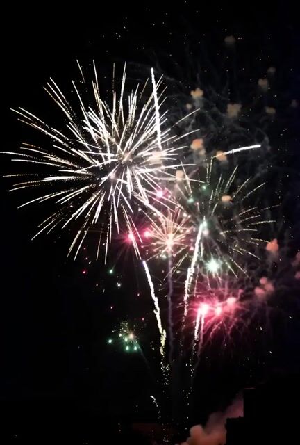 Video prompt for fireworks revealing the word 'GROK'
