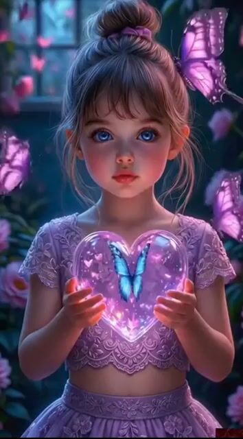 Magical Girl in Dreamy Garden