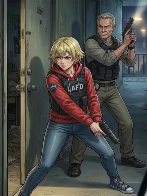 Detectives Using Hand Signs Video