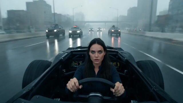 Cinematic Mad Max Driving POV Sequence