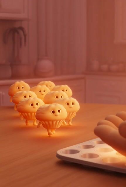 Pixar-Style Cosmic Dough Animation Video Prompt
