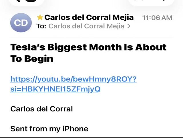 Video Prompt for Tesla's Biggest Month Catalysts