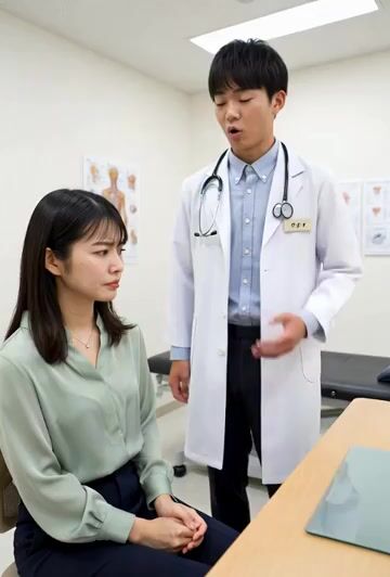 A Doctor Explaining a Hereditary Disease
