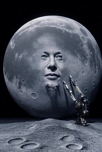 Realistic Moon Carving Video Prompt