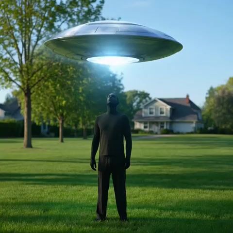 Invisible Mirror Warp Field and UFO