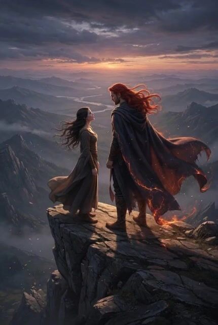 Kvothe on a Windswept Overlook Video Prompt