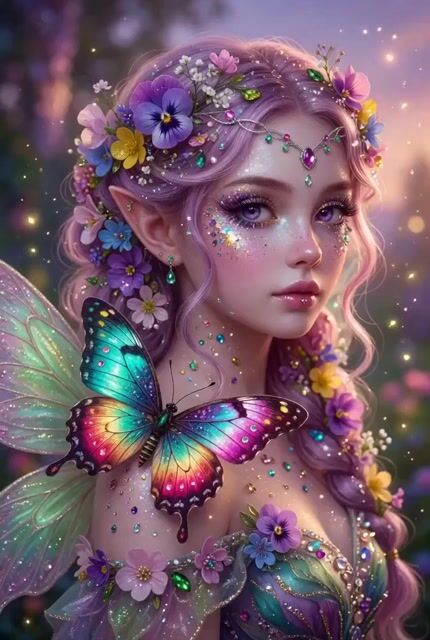 Grok Imagine Prompt: Beautiful Fairy Fantasy Art