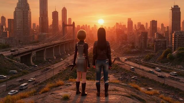 Anime/Live-Action Remake: 'Departure in the Sunset' Full Scene