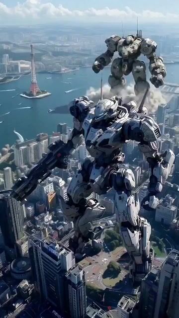 Futuristic Mech Rampage