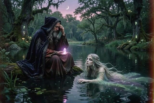 80s Fantasy Wizard and Lady