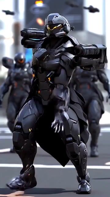 Futuristic Elite Soldier