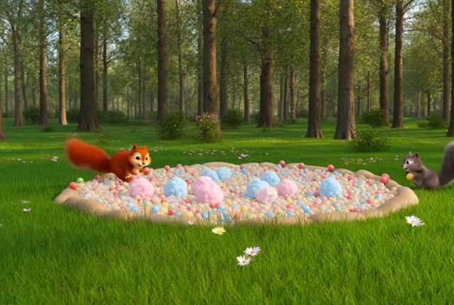 Fairies and Squirrels Ball Pit