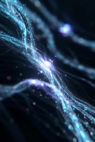 Holographic Data Vines Animation
