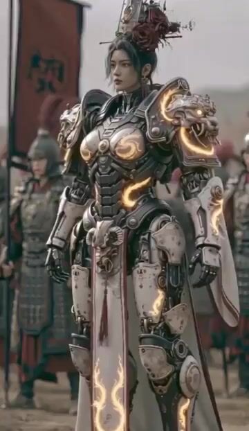 Cyber Samurai Power Armor Video