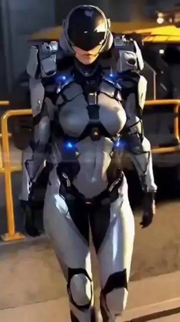 Futuristic Armor Heroine