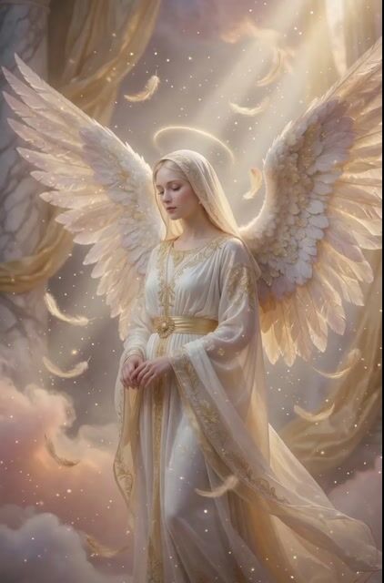 Serene Ethereal Angel Animation