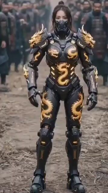Golden Dragon Tactical Mech