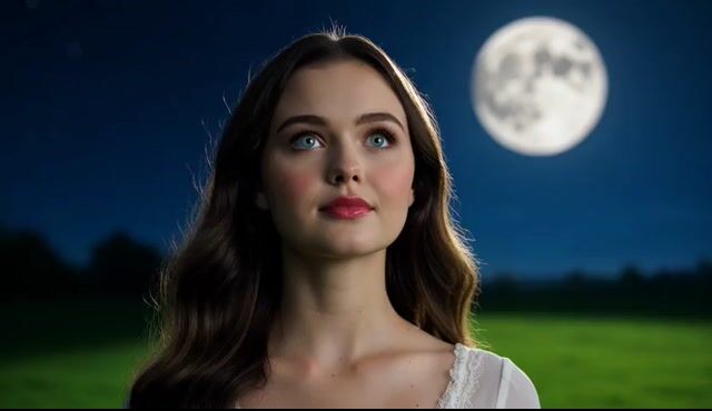 Romantic Moonlit Encounter