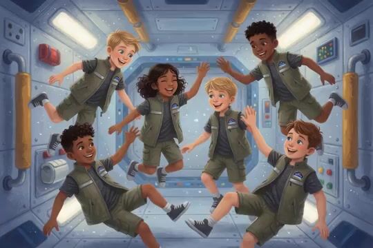 Space Camp Zero Gravity Astronauts