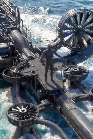 Futuristic Graphene Water Sports Resort