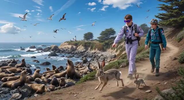 Space Scouts and Sea Lions Video