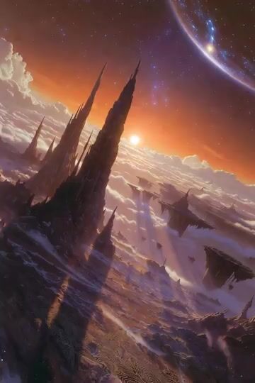 Floating Islands and Rock Spires