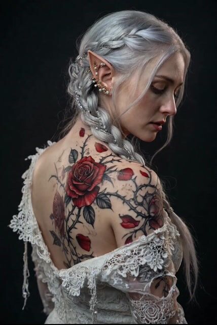 Photorealistic Ethereal Elf Woman