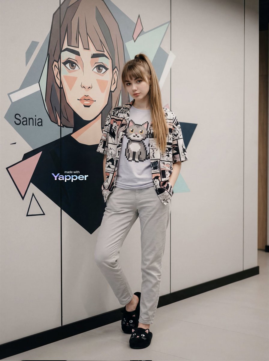 Stylish Young Woman Portrait Prompt